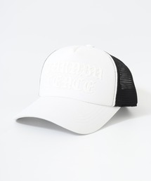 プリントメッシュキャップ つばプリント CAP