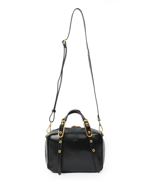 Beau're(ヴュレ)の「BEAURE Classical 2Way ボストン Bag(ボストンバッグ・レディース・ブラウン/ブラック/カーキ/ワイン・FREE)」の6枚目の写真
