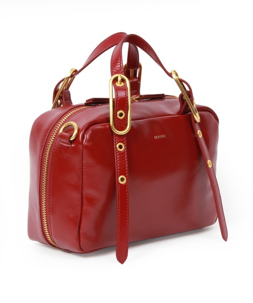 Beau're(ヴュレ)の「BEAURE Classical 2Way ボストン Bag(ボストンバッグ・レディース・ブラウン/ブラック/カーキ/ワイン・FREE)」の10枚目の写真
