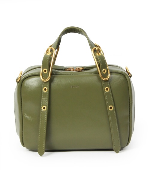 Beau're(ヴュレ)の「BEAURE Classical 2Way ボストン Bag(ボストンバッグ・レディース・ブラウン/ブラック/カーキ/ワイン・FREE)」の12枚目の写真