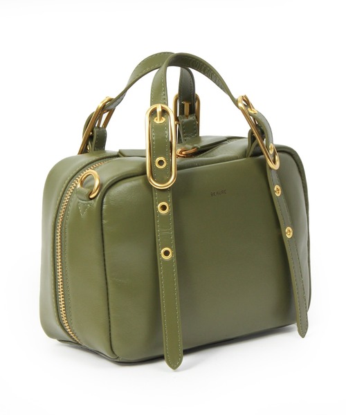 Beau're(ヴュレ)の「BEAURE Classical 2Way ボストン Bag(ボストンバッグ・レディース・ブラウン/ブラック/カーキ/ワイン・FREE)」の13枚目の写真