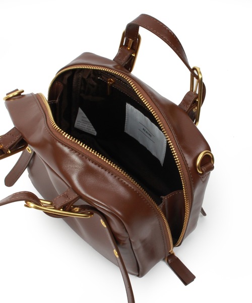 Beau're(ヴュレ)の「BEAURE Classical 2Way ボストン Bag(ボストンバッグ・レディース・ブラウン/ブラック/カーキ/ワイン・FREE)」の21枚目の写真