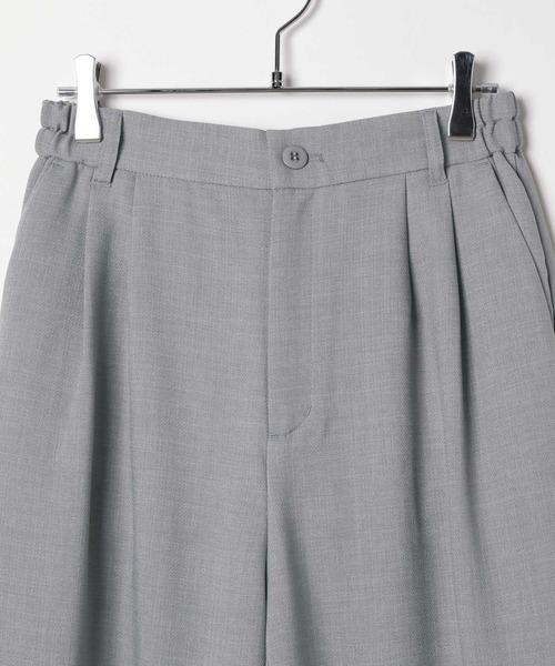 LEPSIM（レプシィム）の「ハニカムドビーストレートパンツ　523884（その他パンツ・レディース・ブラック/グレー/カーキブラウン・MEDIUM/LARGE）」の5枚目の写真