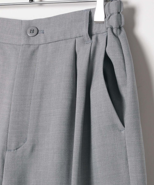 LEPSIM（レプシィム）の「ハニカムドビーストレートパンツ　523884（その他パンツ・レディース・ブラック/グレー/カーキブラウン・MEDIUM/LARGE）」の6枚目の写真