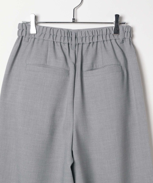 LEPSIM（レプシィム）の「ハニカムドビーストレートパンツ　523884（その他パンツ・レディース・ブラック/グレー/カーキブラウン・MEDIUM/LARGE）」の8枚目の写真