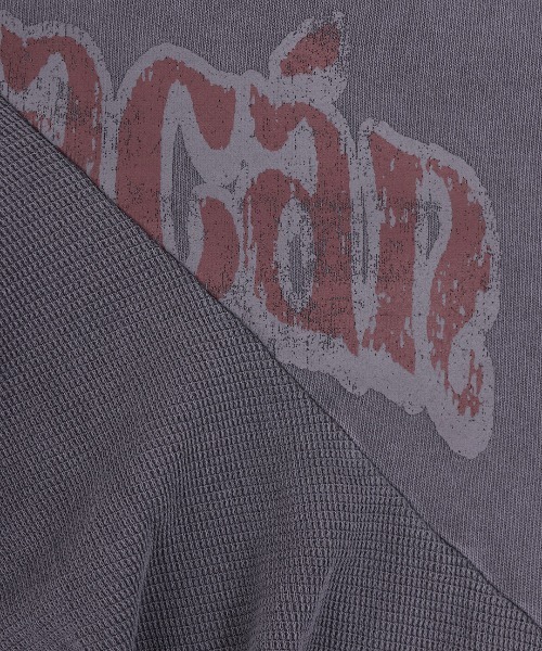 チチカカ(チチカカ)の「Orale! ピグメントフリルプルオーバー(Tシャツ/カットソー・レディース・ブルーグリーン/パープル/レッド/グレー・FREE)」の14枚目の写真