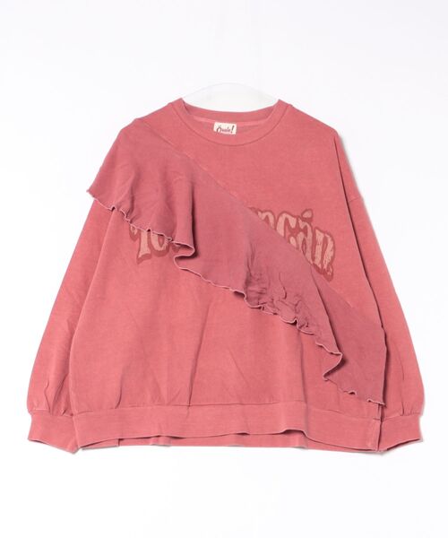 チチカカ(チチカカ)の「Orale! ピグメントフリルプルオーバー(Tシャツ/カットソー・レディース・ブルーグリーン/パープル/レッド/グレー・FREE)」の9枚目の写真