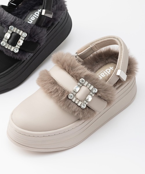 軽量】厚底サボサンダル（サンダル）｜+diana（プラスダイアナ）の