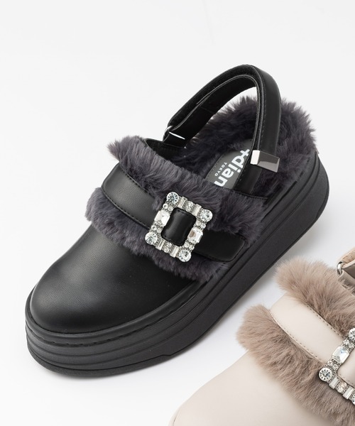 セール】【軽量】厚底サボサンダル（サンダル）｜+diana（プラス