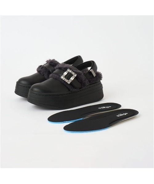 軽量】厚底サボサンダル（サンダル）｜+diana（プラスダイアナ）の