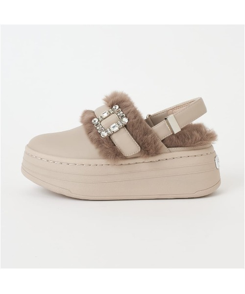 軽量】厚底サボサンダル（サンダル）｜+diana（プラスダイアナ）の