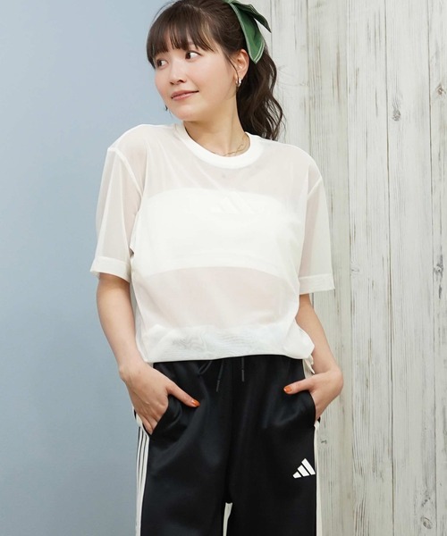 【未使用・稀少品サイズ】adidas メッシュ 半袖シャツ ホワイトサイズ6XL adidas 【美品】アディダス 襟付き半袖シャツ ライトグレー×白