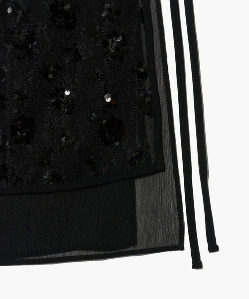 MARITHE + FRANCOIS GIRBAUD(マリテフランソワジルボー)の「W LAYERED SKIRT(スカート・レディース・アイボリー/ブラック・フリー)」の10枚目の写真