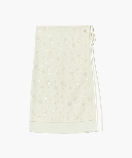 MARITHE + FRANCOIS GIRBAUD(マリテフランソワジルボー)の「W LAYERED SKIRT(スカート・レディース・アイボリー/ブラック・フリー)」の15枚目の写真
