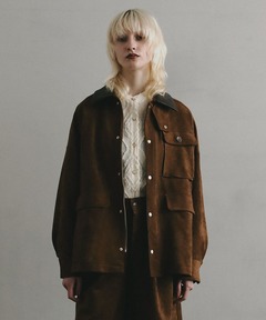 Salvatore Piccolo コットンコーデュロイ シャツブルゾン（ブルゾン