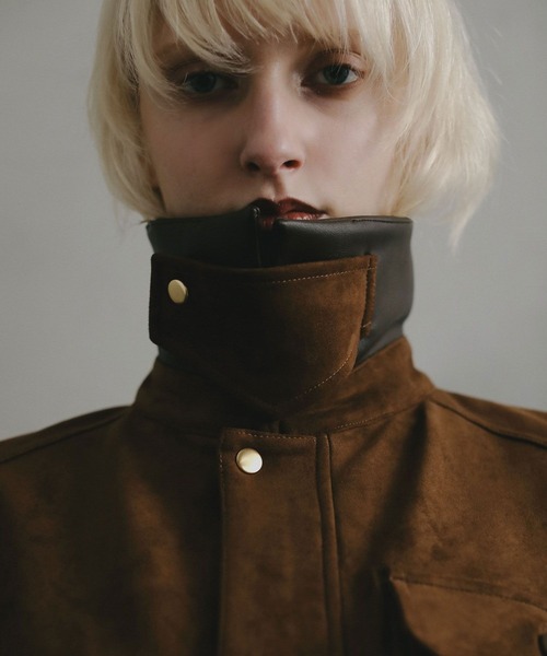 BAYFLOW（ベイフロー）の「【EF(エフ)】フェイクスエードブルゾン（WOMEN）（ブルゾン・レディース・ブラウン/ベージュ・FREE）」の16枚目の写真