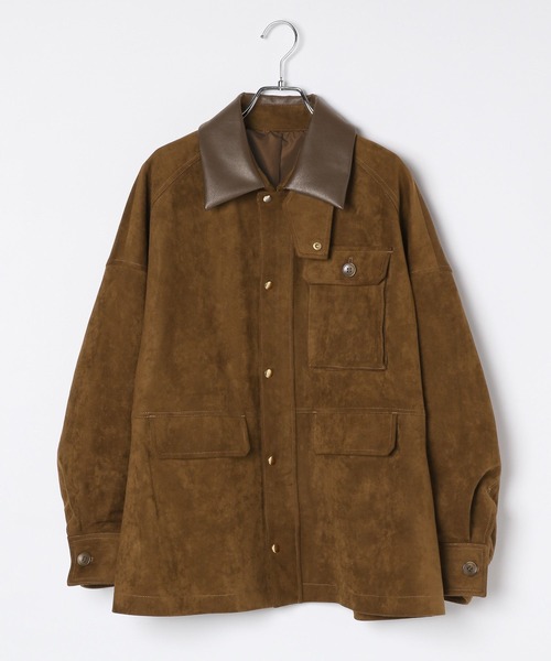 BAYFLOW（ベイフロー）の「【EF(エフ)】フェイクスエードブルゾン（WOMEN）（ブルゾン・レディース・ブラウン/ベージュ・FREE）」の17枚目の写真