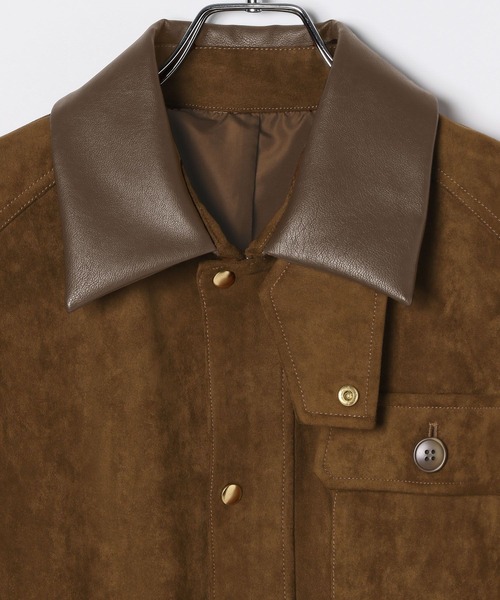 BAYFLOW（ベイフロー）の「【EF(エフ)】フェイクスエードブルゾン（WOMEN）（ブルゾン・レディース・ブラウン/ベージュ・FREE）」の18枚目の写真