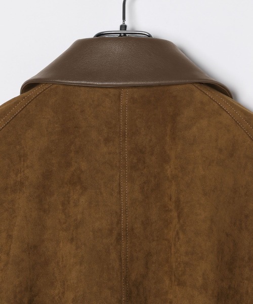 BAYFLOW（ベイフロー）の「【EF(エフ)】フェイクスエードブルゾン（WOMEN）（ブルゾン・レディース・ブラウン/ベージュ・FREE）」の11枚目の写真