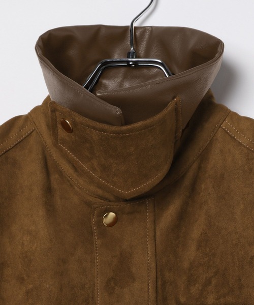 BAYFLOW（ベイフロー）の「【EF(エフ)】フェイクスエードブルゾン（WOMEN）（ブルゾン・レディース・ブラウン/ベージュ・FREE）」の5枚目の写真
