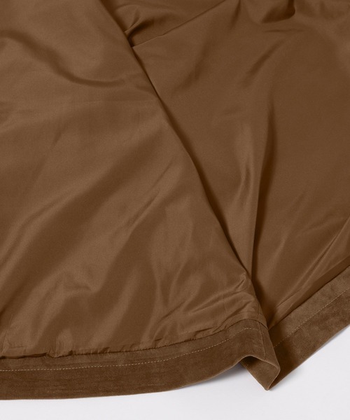 BAYFLOW（ベイフロー）の「【EF(エフ)】フェイクスエードブルゾン（WOMEN）（ブルゾン・レディース・ブラウン/ベージュ・FREE）」の6枚目の写真