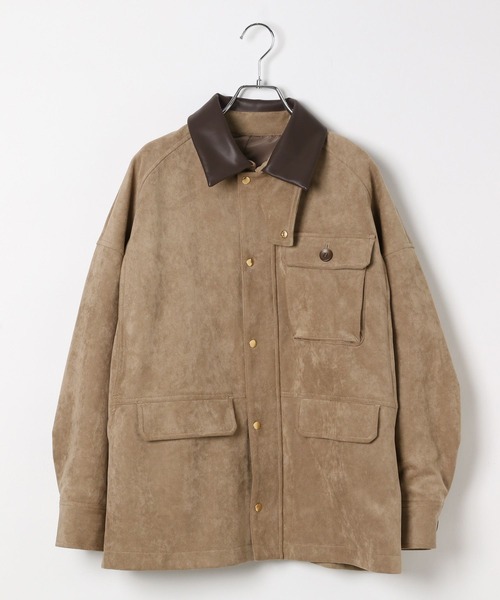 BAYFLOW（ベイフロー）の「【EF(エフ)】フェイクスエードブルゾン（WOMEN）（ブルゾン・レディース・ブラウン/ベージュ・FREE）」の19枚目の写真