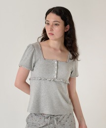 パット付き ペプラムカットソー TINA:JOJUN