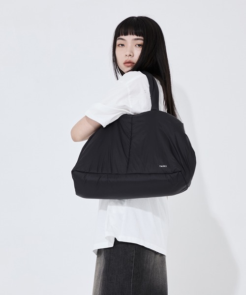 【新品未使用】YAHKI Navy ナイロン ハンドバッグ YAHKI＞ナイロン ショルダーバッグ ―2WAY―