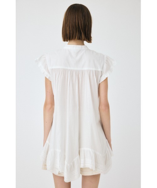 MOUSSY(マウジー)の「LACY FRILL チュニック(チュニック・レディース・ブラック/ホワイト・1/2)」の17枚目の写真