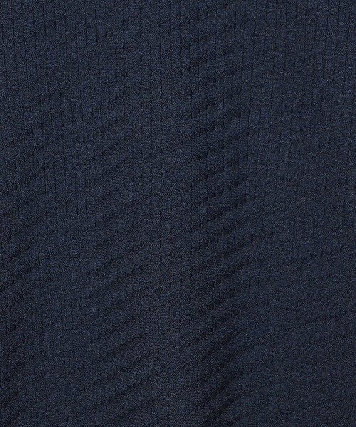 MEN'S BIGI（メンズビギ）の「【COLE HAAN/コール ハーン】別注ブリスタージャガードハイゲージニットTEE＜マシンウォッシャブル＞（ニット/セーター・メンズ・ブラック/ホワイト/ネイビー・01/02/03）」の14枚目の写真