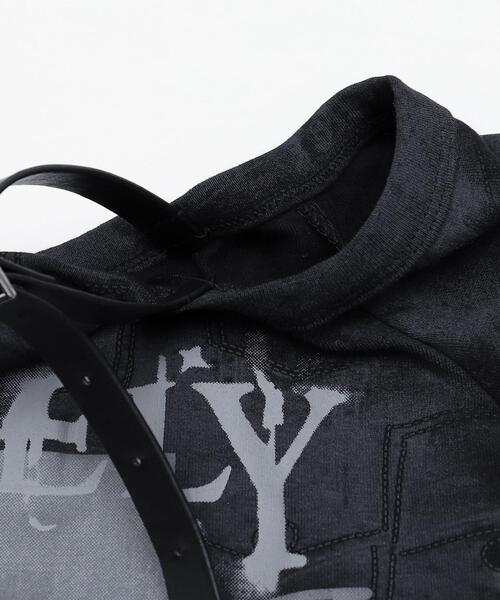 dispark(ディスパーク)の「DISPARK/ショルダーストラップオフショルT(Tシャツ/カットソー・レディース・スミクロ/ホワイト・FREE)」の13枚目の写真