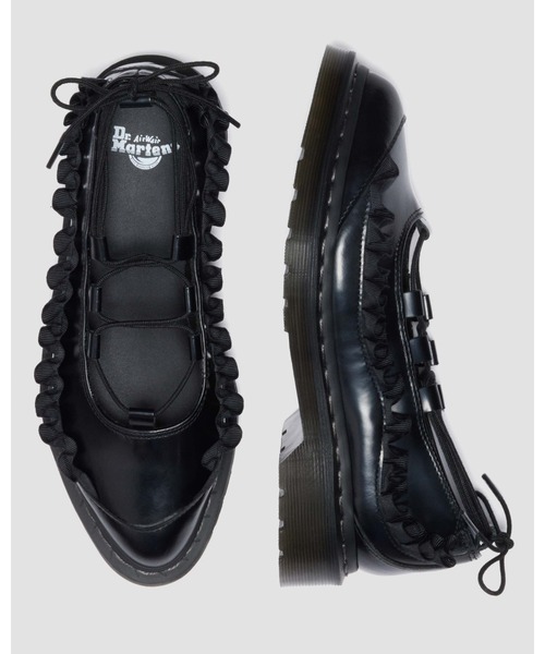 Dr. Martens(ドクターマーチン)の「Dr. Martens/ドクターマーチン ELPHIE II FRILL レースアップ シューズ 42047001(その他シューズ・レディース・ブラック・UK4/UK3/UK6/UK5)」の2枚目の写真