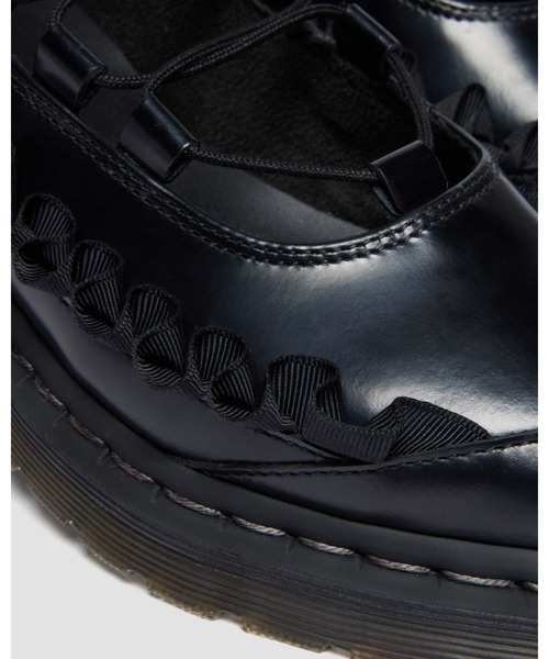 Dr. Martens(ドクターマーチン)の「Dr. Martens/ドクターマーチン ELPHIE II FRILL レースアップ シューズ 42047001(その他シューズ・レディース・ブラック・UK4/UK3/UK6/UK5)」の4枚目の写真