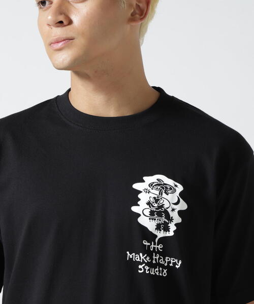 GARDEN TOKYO(ガーデントウキョウ)の「The Make Happy Studio/ザメイクハッピーストゥディオ/TAPPEI×TMHS(Tシャツ/カットソー・メンズ・ホワイト/ブラック・XXL/XL/L/M)」の13枚目の写真