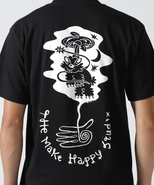 GARDEN TOKYO(ガーデントウキョウ)の「The Make Happy Studio/ザメイクハッピーストゥディオ/TAPPEI×TMHS(Tシャツ/カットソー・メンズ・ホワイト/ブラック・XXL/XL/L/M)」の17枚目の写真