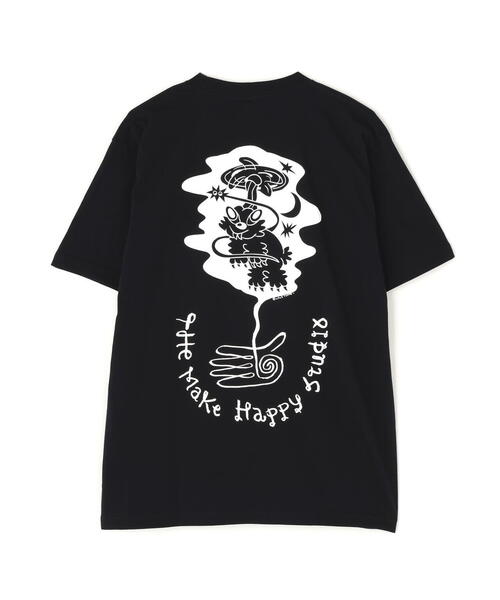 GARDEN TOKYO(ガーデントウキョウ)の「The Make Happy Studio/ザメイクハッピーストゥディオ/TAPPEI×TMHS(Tシャツ/カットソー・メンズ・ホワイト/ブラック・XXL/XL/L/M)」の19枚目の写真