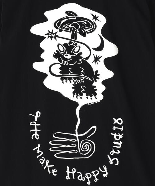 GARDEN TOKYO(ガーデントウキョウ)の「The Make Happy Studio/ザメイクハッピーストゥディオ/TAPPEI×TMHS(Tシャツ/カットソー・メンズ・ホワイト/ブラック・XXL/XL/L/M)」の20枚目の写真