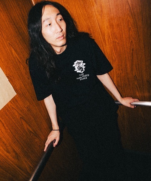 GARDEN TOKYO(ガーデントウキョウ)の「The Make Happy Studio/ザメイクハッピーストゥディオ/TAPPEI×TMHS(Tシャツ/カットソー・メンズ・ホワイト/ブラック・XXL/XL/L/M)」の10枚目の写真