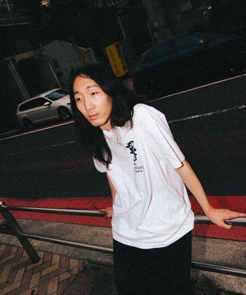GARDEN TOKYO(ガーデントウキョウ)の「The Make Happy Studio/ザメイクハッピーストゥディオ/TAPPEI×TMHS(Tシャツ/カットソー・メンズ・ホワイト/ブラック・XXL/XL/L/M)」の11枚目の写真