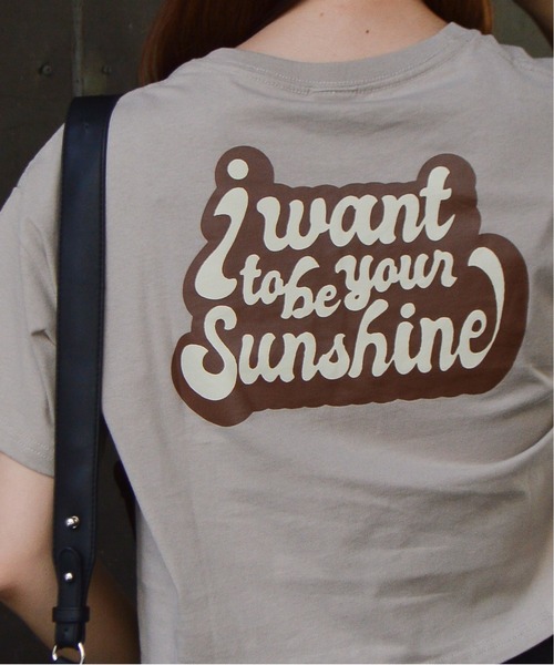 spiritoso(スピリトーゾ)の「【spiritoso】ポップカラーショート丈Tシャツ(Tシャツ/カットソー・レディース・ホワイト/オレンジ/スミクロ/カーキ/グレイッシュベージュ・FREE)」の12枚目の写真