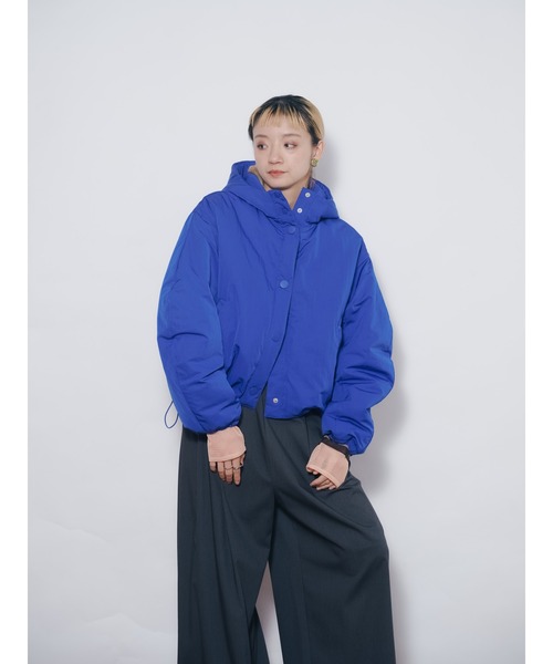 ボシュプルメット 夜空のパーティー中綿スカラップジャケット