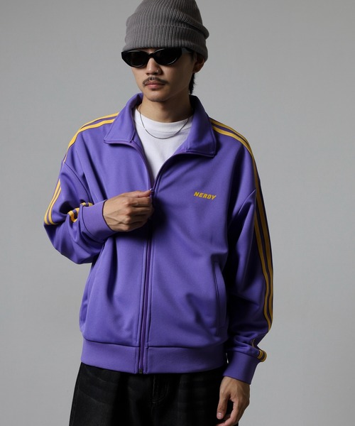 NERDY ノルディ韓国 ジャージセットアップ 上下 トラックジャケット NERDY ノルディ セットアップ ジャージ トラック ジャケット