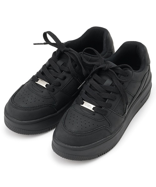 セール】【LTXC】【軽量】厚底コートスニーカー（スニーカー
