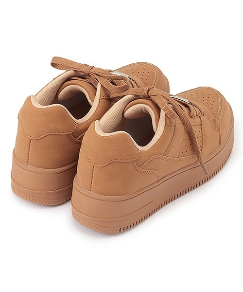 LOVETOXIC（ラブトキシック）の「【LTXC】【軽量】厚底コートスニーカー（スニーカー・キッズ・ブラウン/ブラック/オフホワイト・22-22.5/24-24.5cm/23-23.5cm）」の13枚目の写真