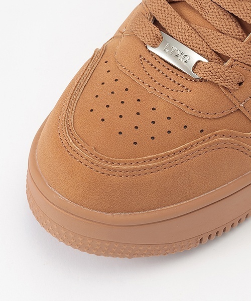 LOVETOXIC（ラブトキシック）の「【LTXC】【軽量】厚底コートスニーカー（スニーカー・キッズ・ブラウン/ブラック/オフホワイト・22-22.5/24-24.5cm/23-23.5cm）」の14枚目の写真