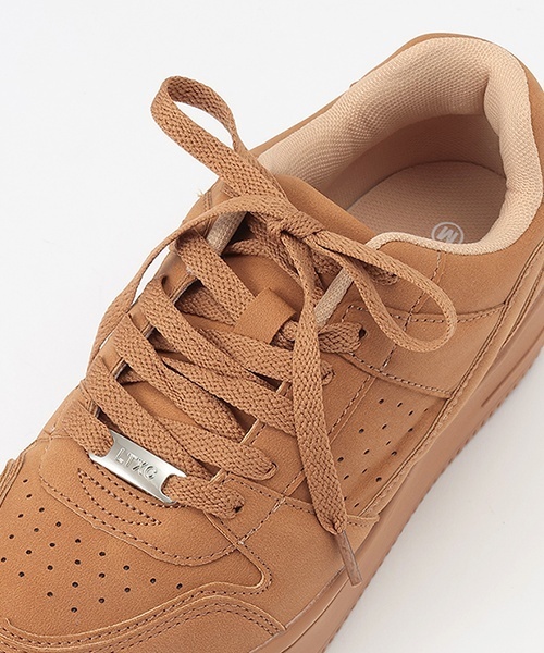 LOVETOXIC（ラブトキシック）の「【LTXC】【軽量】厚底コートスニーカー（スニーカー・キッズ・ブラウン/ブラック/オフホワイト・22-22.5/24-24.5cm/23-23.5cm）」の15枚目の写真