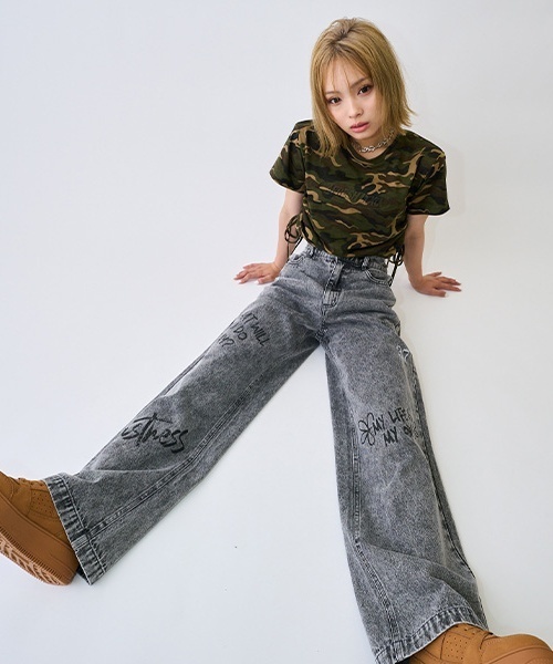 LOVETOXIC（ラブトキシック）の「【LTXC】【軽量】厚底コートスニーカー（スニーカー・キッズ・ブラウン/ブラック/オフホワイト・22-22.5/24-24.5cm/23-23.5cm）」の8枚目の写真