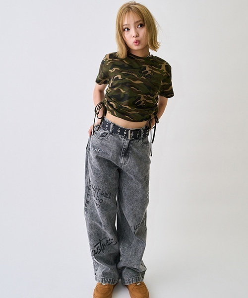 LOVETOXIC（ラブトキシック）の「【LTXC】【軽量】厚底コートスニーカー（スニーカー・キッズ・ブラウン/ブラック/オフホワイト・22-22.5/24-24.5cm/23-23.5cm）」の9枚目の写真