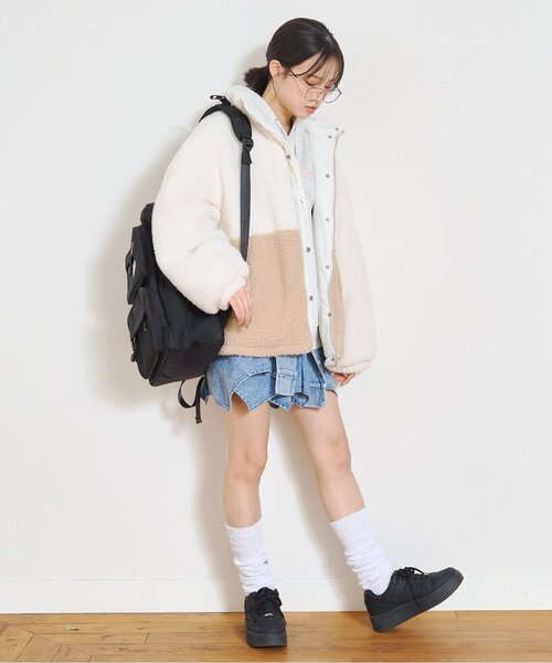 LOVETOXIC（ラブトキシック）の「【LTXC】【軽量】厚底コートスニーカー（スニーカー・キッズ・ブラウン/ブラック/オフホワイト・22-22.5/24-24.5cm/23-23.5cm）」の12枚目の写真