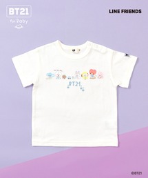KP（ケーピー）の「【BT21】プリント＆刺しゅう半袖Tシャツ(ベビー)（Tシャツ/カットソー）」